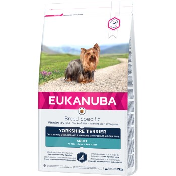 EUKANUBA Trockenfutter Hund Breed Specific Yorkshire Terrier Adult 2 kg