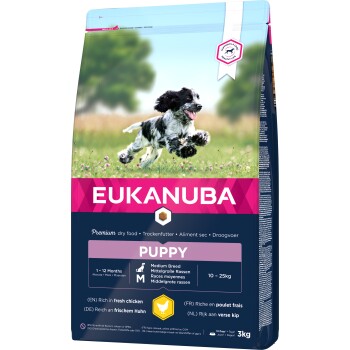 EUKANUBA Trockenfutter Hund Medium Breed Puppy