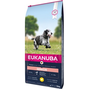 EUKANUBA Trockenfutter Hund Medium Breed Caring Senior 2x15 kg