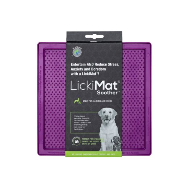 LickiMat Schleckmatte Classic Soother lila