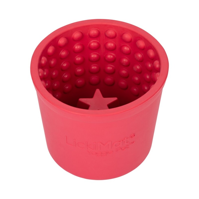 LickiMat Yoggie Pot pink