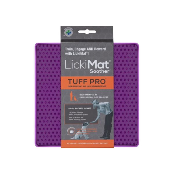 LickiMat Schleckmatte Soother Tuff Pro lila