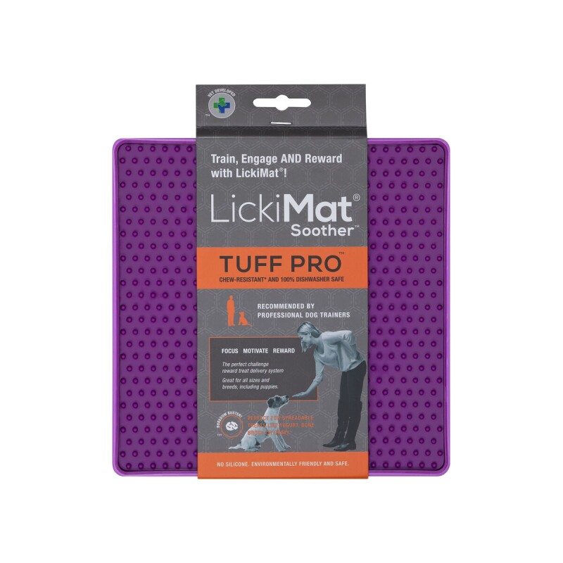 LickiMat Schleckmatte Soother Tuff Pro lila