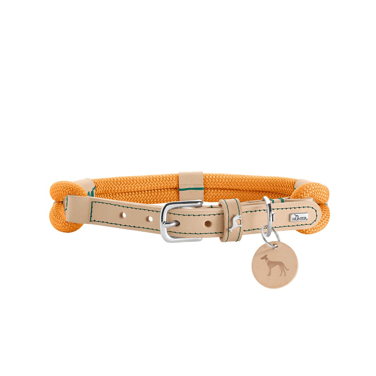 Hunter Halsband Malia apricot/natur 50 / S - M