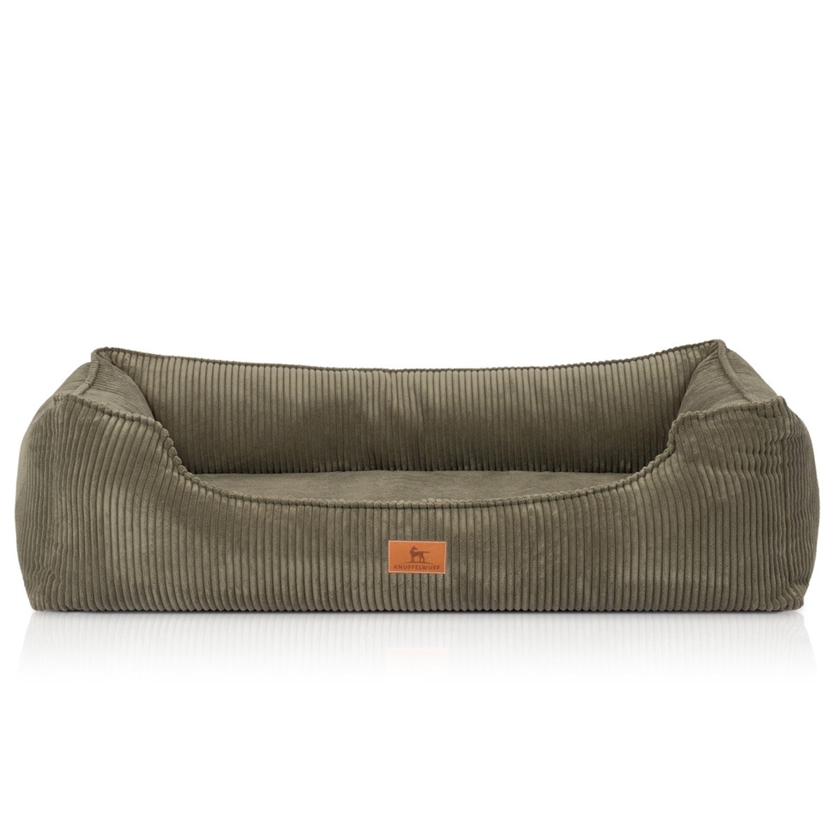 Knuffelwuff orthopädisches Hundebett Nunavut khaki XL 105x75cm