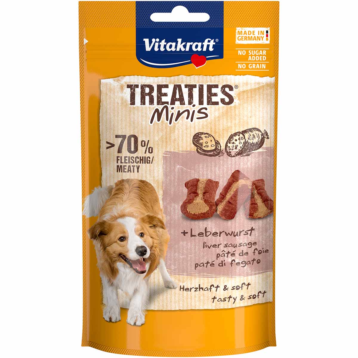 Vitakraft Treaties Minis Leberwurst 48g